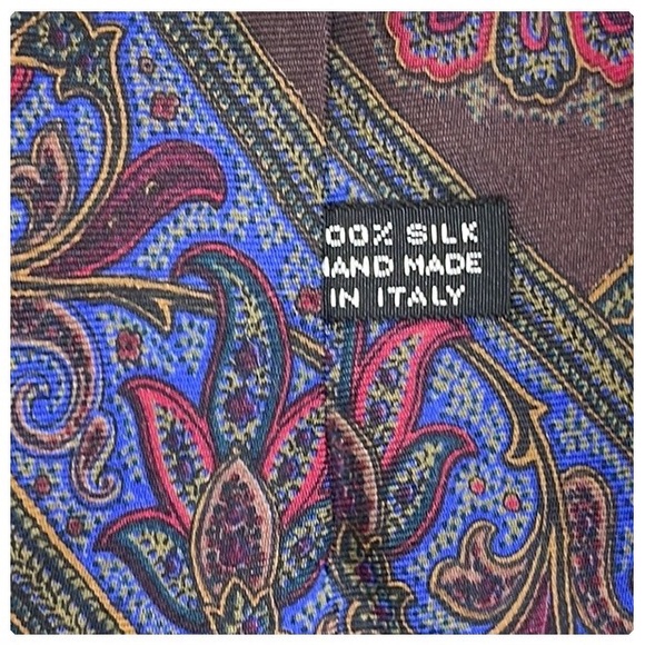 💕Very handsome vintage style Mens Silk Tie💕 - Picture 14 of 14